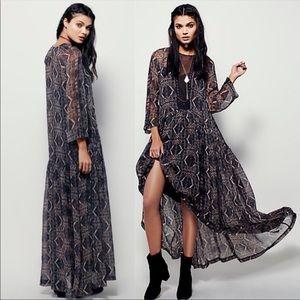 (Free People) New Romantics Celtic Wanderer dress